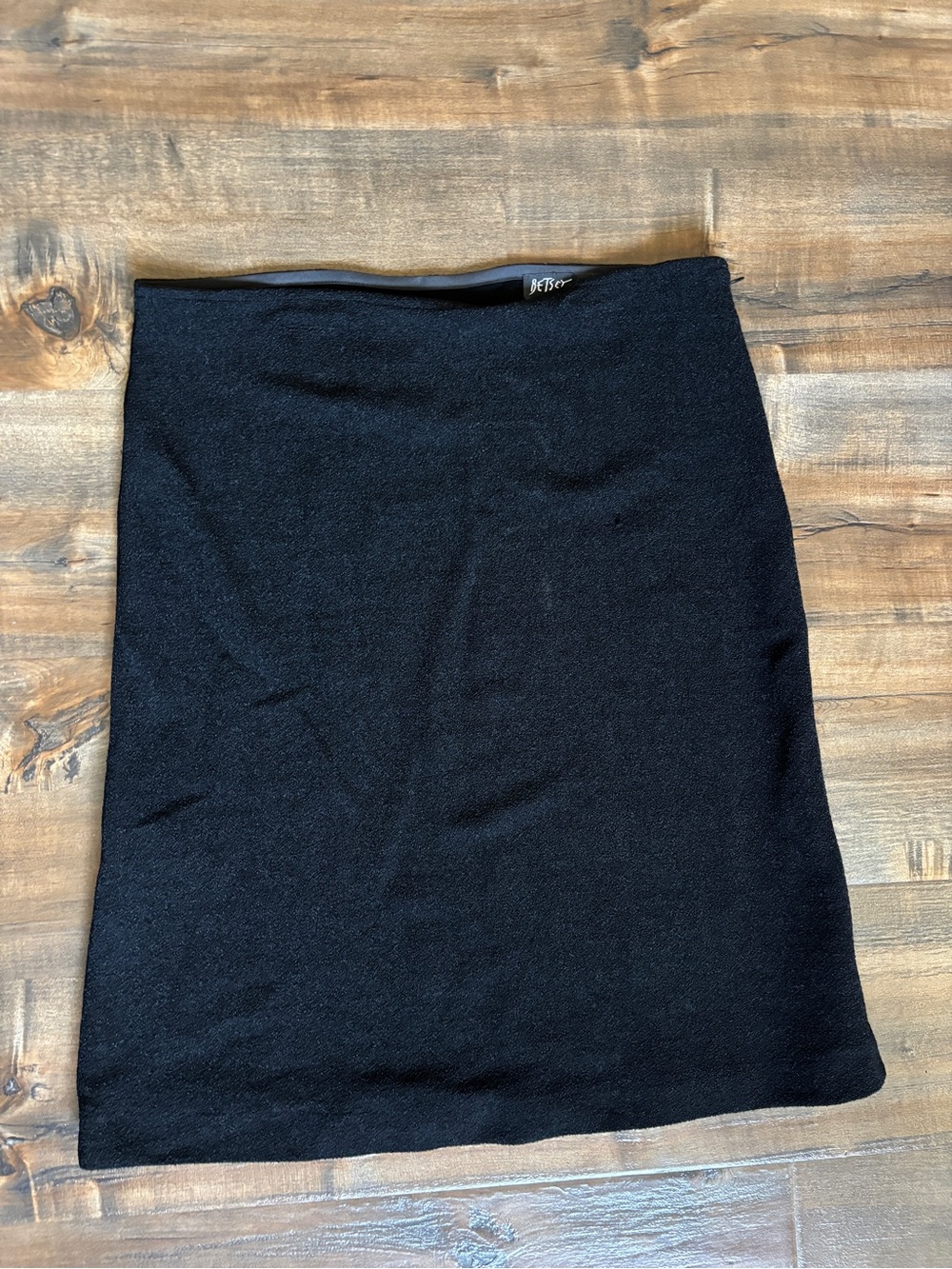 Betsey Johnson Black Pencil Skirt